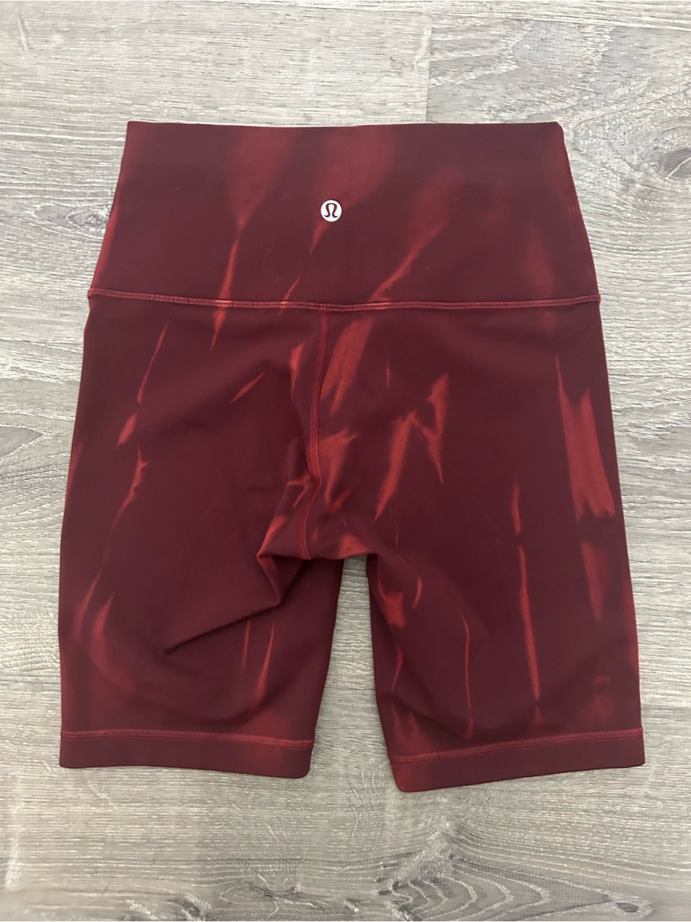 lululemon athletica Women's High-Rise Burgundy Bike Shorts